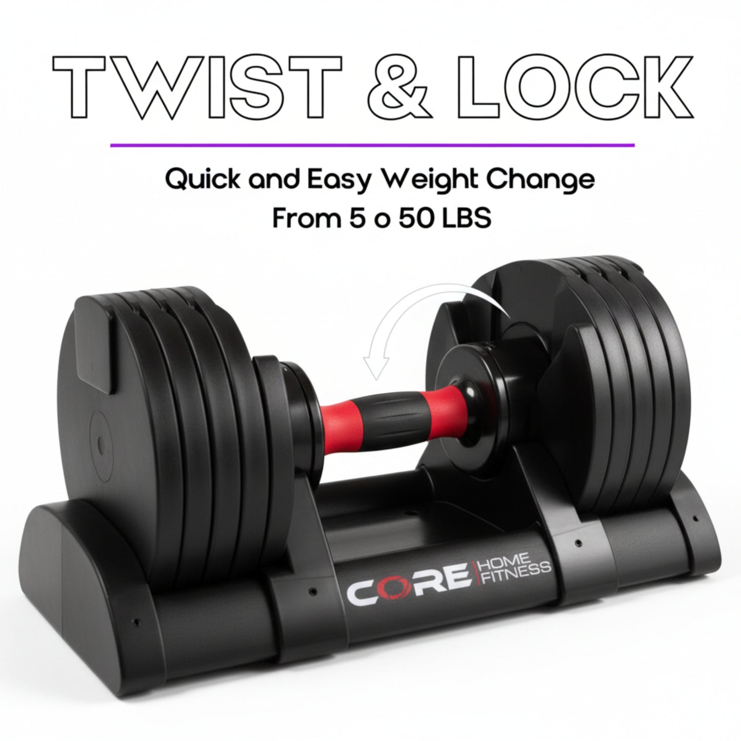 Adjustable Dumbbell Set